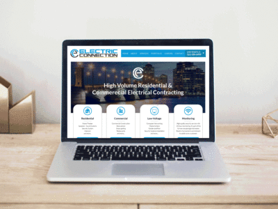 Electric Company Website Design