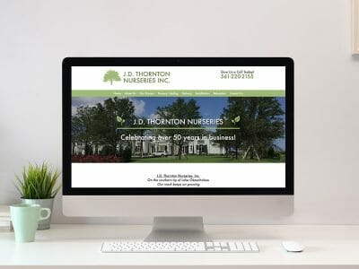 Tree Nursery Website Design